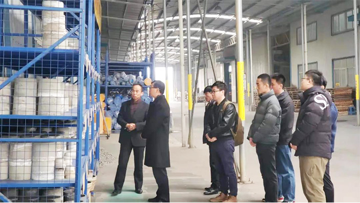 中國(guó)科學(xué)院院士俞書宏攜博士團(tuán)隊(duì)蒞臨朗凱奇防水考察指導(dǎo)! 中國(guó)科學(xué)院院士俞書宏,俞書宏,朗凱奇防水,防水涂料廠家,自愈合防水系統(tǒng),建筑防水,混凝土結(jié)構(gòu)自防水